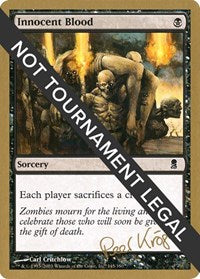 Innocent Blood - 2003 Peer Kroger (ODY) [World Championship Decks 2003] | Gam3 Escape