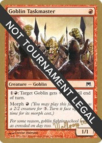 Goblin Taskmaster - 2003 Wolfgang Eder (ONS) [World Championship Decks] | Gam3 Escape