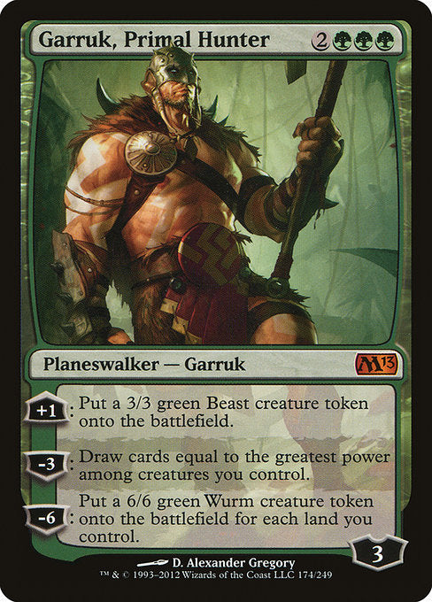 Garruk, Primal Hunter [Magic 2013] | Gam3 Escape