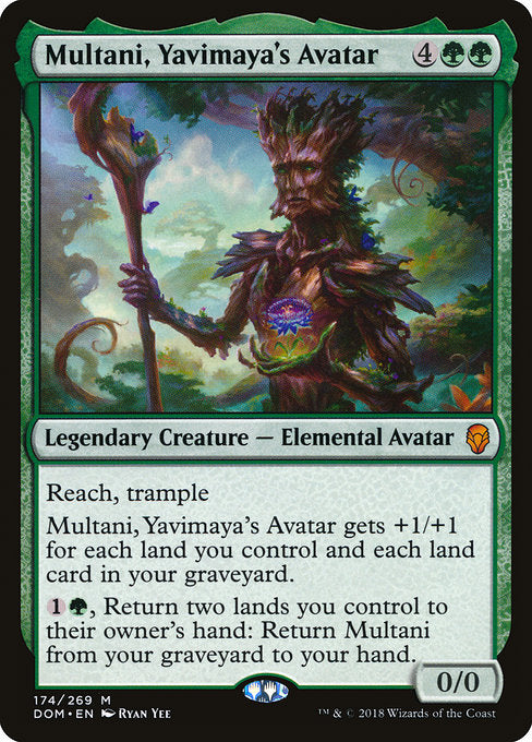 Multani, Yavimaya's Avatar [Dominaria] | Gam3 Escape