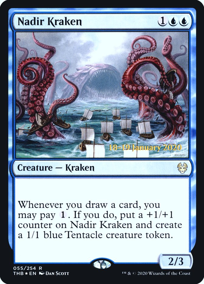 Nadir Kraken [Theros Beyond Death Prerelease Promos] | Gam3 Escape