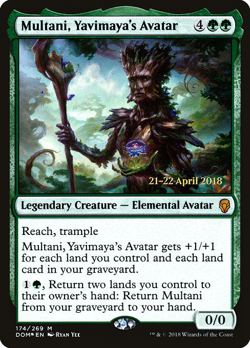 Multani, Yavimaya's Avatar [Dominaria Promos] | Gam3 Escape