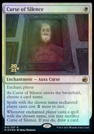 Curse of Silence [Innistrad: Midnight Hunt Prerelease Promos] | Gam3 Escape