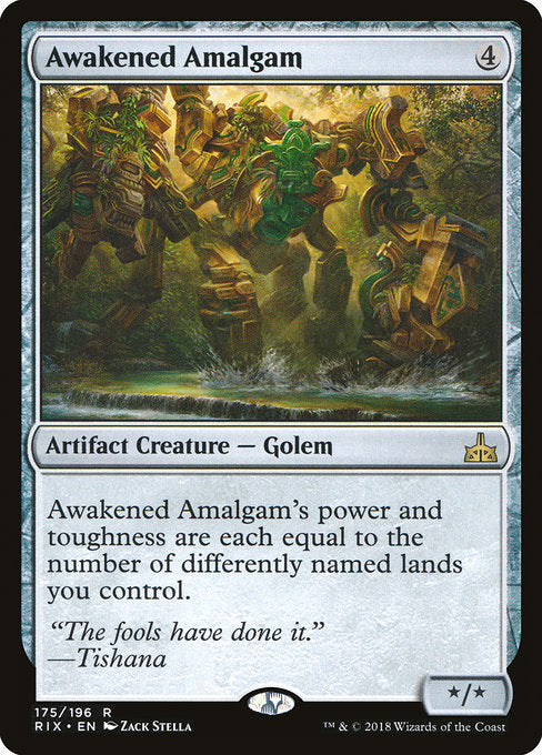 Awakened Amalgam [Rivals of Ixalan] | Gam3 Escape