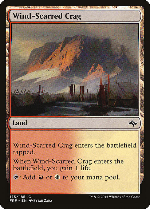 Wind-Scarred Crag [Fate Reforged] | Gam3 Escape