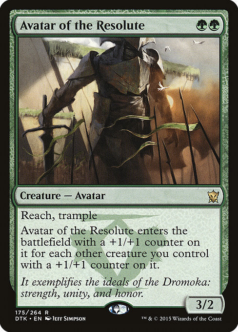 Avatar of the Resolute [Dragons of Tarkir] | Gam3 Escape