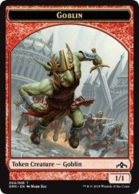 Goblin Token [Guilds of Ravnica Tokens] | Gam3 Escape