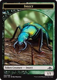 Insect Token [Guilds of Ravnica Tokens] | Gam3 Escape