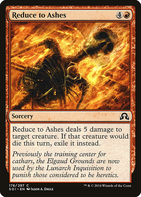 Reduce to Ashes [Shadows over Innistrad] | Gam3 Escape