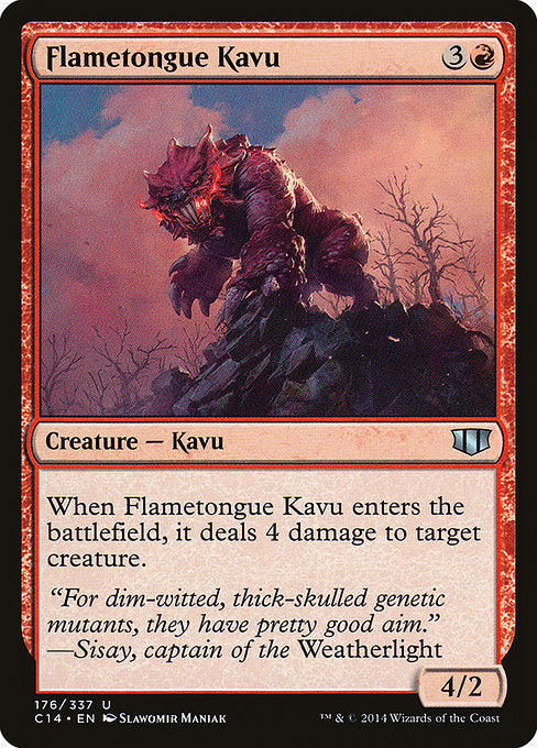 Flametongue Kavu [Commander 2014] | Gam3 Escape