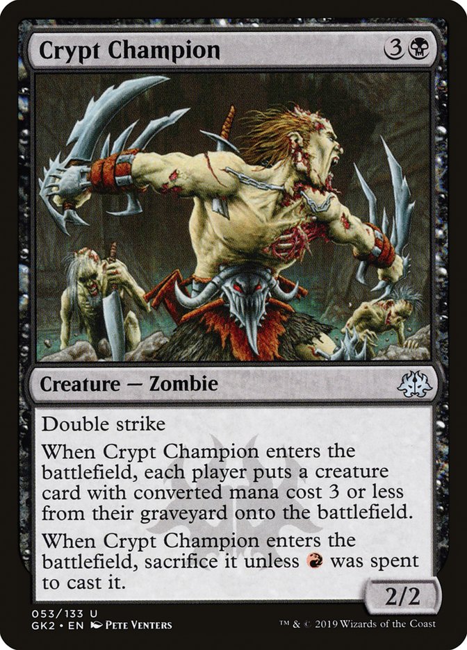 Crypt Champion [Ravnica Allegiance Guild Kit] | Gam3 Escape