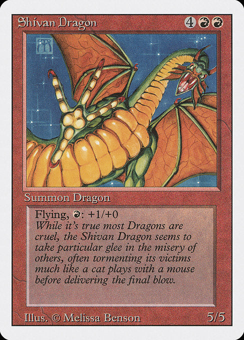 Shivan Dragon [Revised Edition] | Gam3 Escape