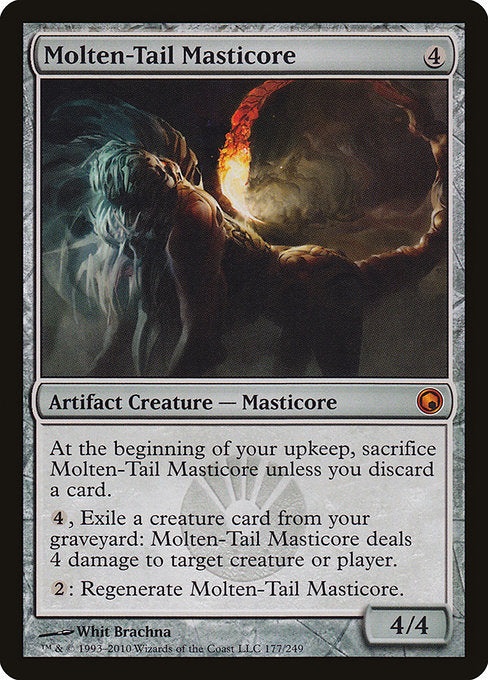 Molten-Tail Masticore [Scars of Mirrodin] | Gam3 Escape