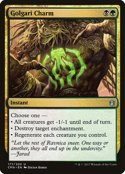 Golgari Charm [Commander Anthology] | Gam3 Escape