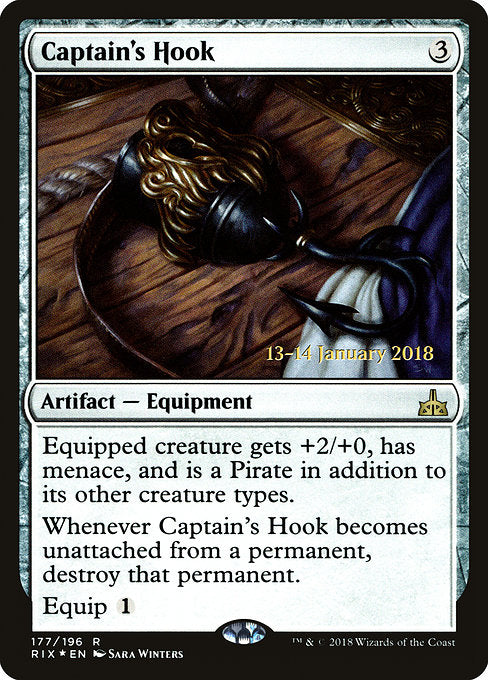 Captain's Hook [Rivals of Ixalan Promos] | Gam3 Escape