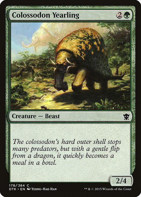 Colossodon Yearling [Dragons of Tarkir] | Gam3 Escape