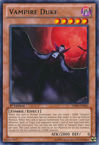 Vampire Duke [SHSP-EN082] Rare | Gam3 Escape