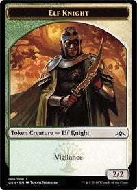 Saproling // Elf Knight [GRN Guild Kit Tokens] | Gam3 Escape