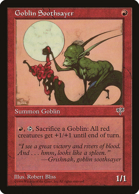 Goblin Soothsayer [Mirage] | Gam3 Escape