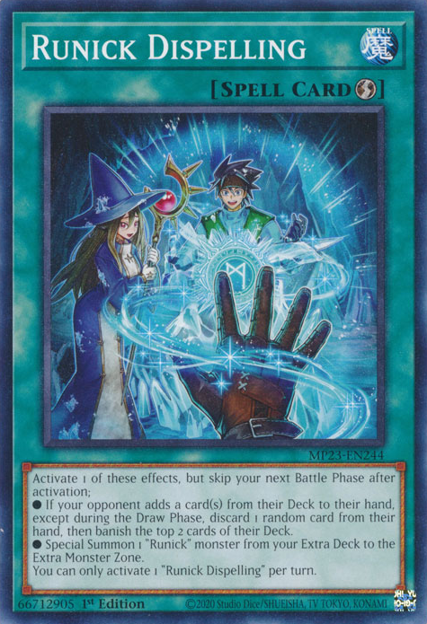 Runick Dispelling [MP23-EN244] Common | Gam3 Escape