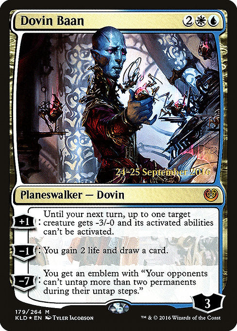 Dovin Baan [Kaladesh Promos] | Gam3 Escape