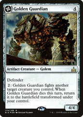 Golden Guardian // Gold-Forge Garrison [Rivals of Ixalan Promos] | Gam3 Escape