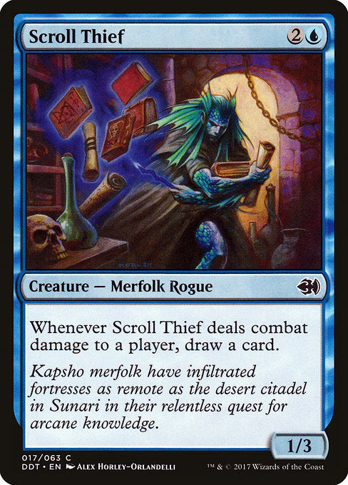 Scroll Thief [Duel Decks: Merfolk vs. Goblins] | Gam3 Escape
