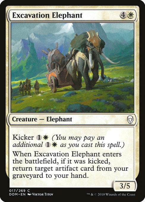 Excavation Elephant [Dominaria] | Gam3 Escape