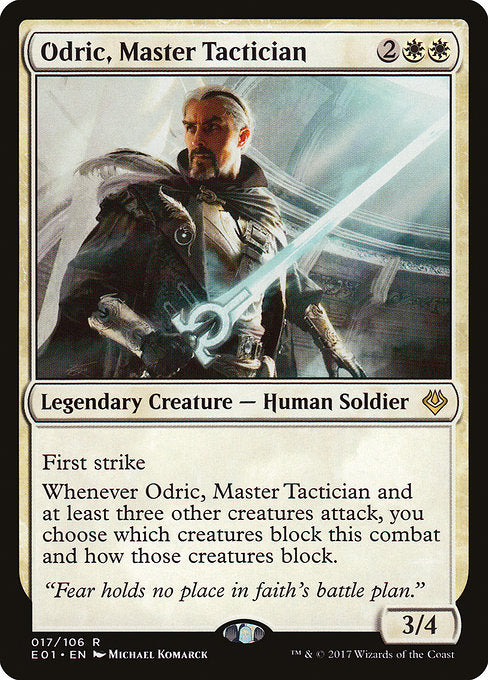 Odric, Master Tactician [Archenemy: Nicol Bolas] | Gam3 Escape