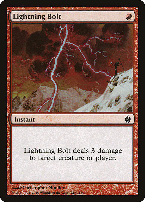 Lightning Bolt [Premium Deck Series: Fire and Lightning] | Gam3 Escape
