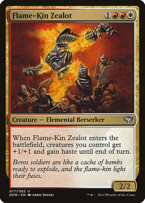 Flame-Kin Zealot [Duel Decks: Speed vs. Cunning] | Gam3 Escape