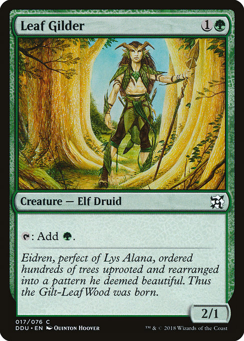 Leaf Gilder [Duel Decks: Elves vs. Inventors] | Gam3 Escape