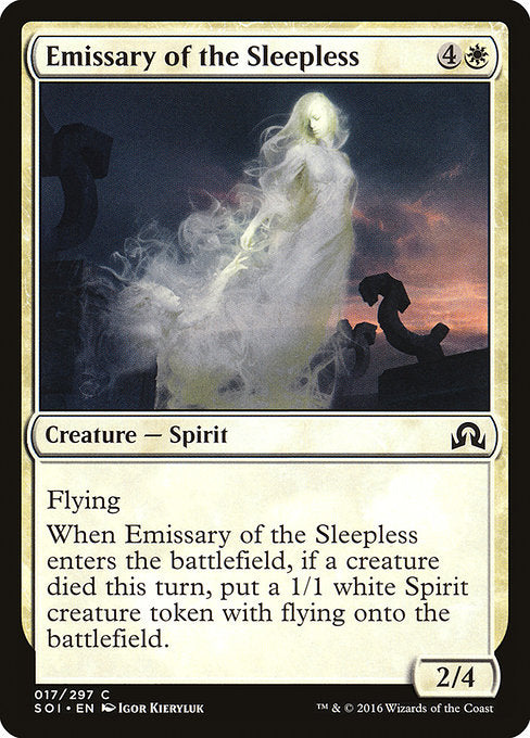 Emissary of the Sleepless [Shadows over Innistrad] | Gam3 Escape