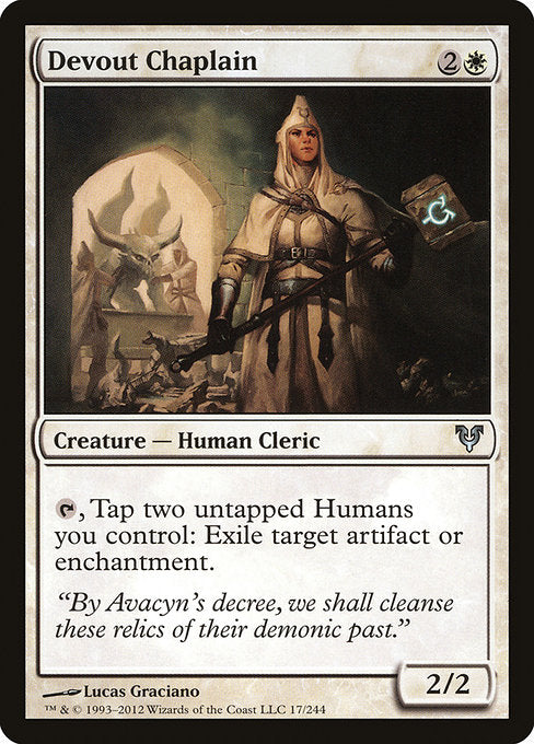 Devout Chaplain [Avacyn Restored] | Gam3 Escape