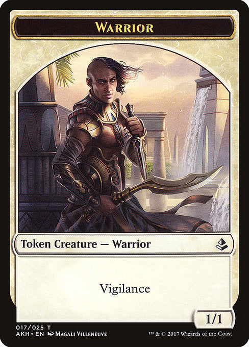 Warrior Token [Amonkhet Tokens] | Gam3 Escape