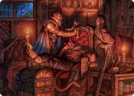 Long Rest Art Card [Dungeons & Dragons: Adventures in the Forgotten Realms Art Series] | Gam3 Escape