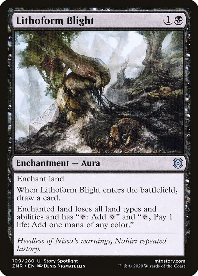 Lithoform Blight [Zendikar Rising] | Gam3 Escape