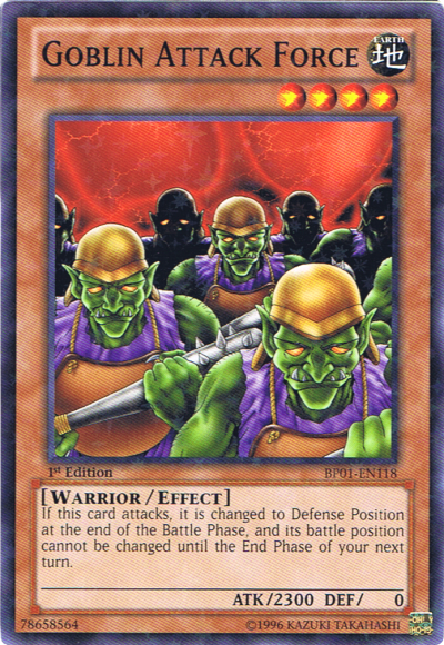 Goblin Attack Force [BP01-EN118] Starfoil Rare | Gam3 Escape