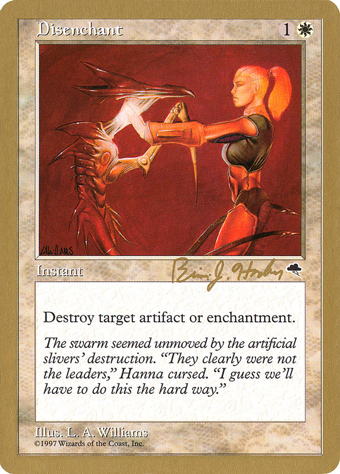 Disenchant (Brian Hacker) [World Championship Decks 1998] | Gam3 Escape