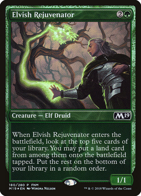 Elvish Rejuvenator [Core Set 2019 Promos] | Gam3 Escape