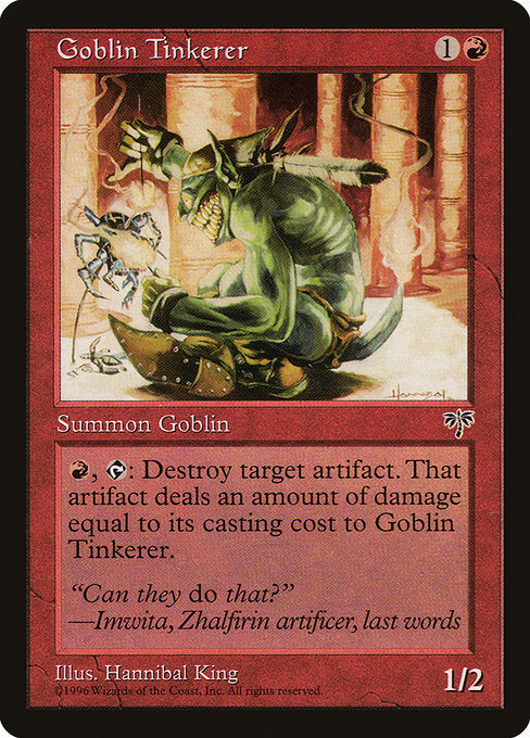Goblin Tinkerer [Mirage] | Gam3 Escape