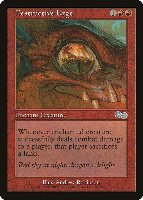 Destructive Urge [Urza's Saga] | Gam3 Escape