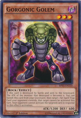 Gorgonic Golem [BP03-EN110] Common | Gam3 Escape