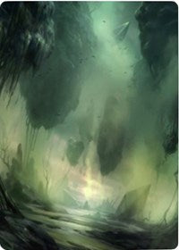 Swamp 1 Art Card [Zendikar Rising Art Series] | Gam3 Escape