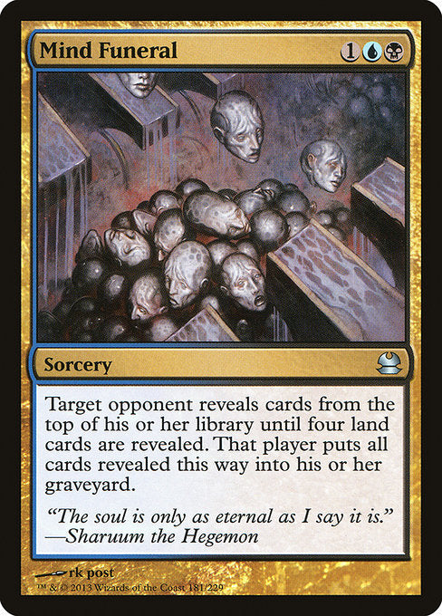 Mind Funeral [Modern Masters] | Gam3 Escape