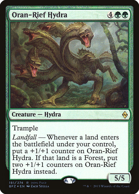 Oran-Rief Hydra [Battle for Zendikar Promos] | Gam3 Escape