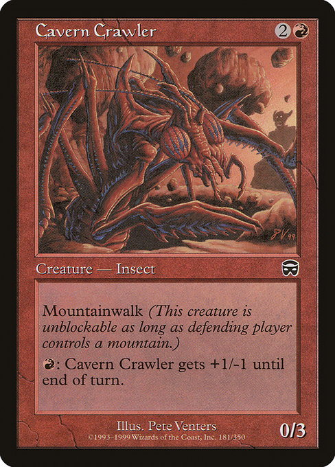 Cavern Crawler [Mercadian Masques] | Gam3 Escape