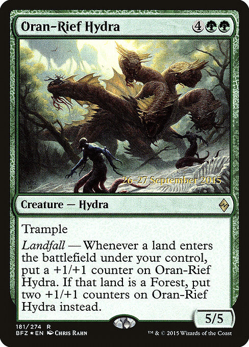 Oran-Rief Hydra [Battle for Zendikar Promos] | Gam3 Escape