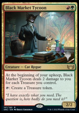 Black Market Tycoon (Promo Pack) [Streets of New Capenna Promos] | Gam3 Escape