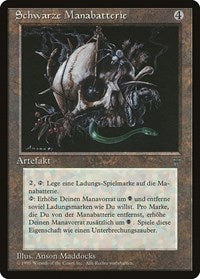 Black Mana Battery (German) - "Schwarze Manabatterie" [Renaissance] | Gam3 Escape